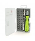 Набір викруток BAKKU BK-3035 (Ручка + 30насадок), Box