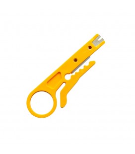 Інструмент для зачистки кабелю Stripper, yellow, ціна за штуку, Q100