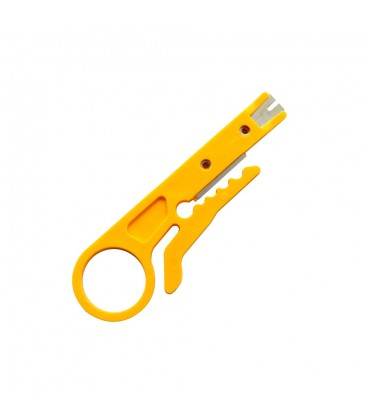 Інструмент для зачистки кабелю Stripper, yellow, ціна за штуку, Q100