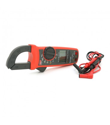 Струмовимірювальні кліщі UNI-T UT201+ Вимірювання: A (AC), V (AC/DC), Ω, NCV (True RMS). Функції: Data Hold, Min/Max, продзвонюв