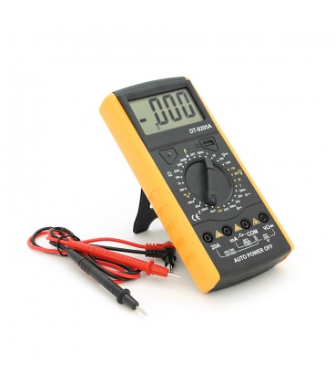 Мультиметр DT-9205A, Вимірювання: V, A, R, C, 330г, 176*86*30mm,  6LR61 (крона), Q60