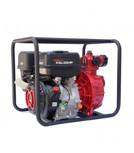 Мотопомпа бензиновая KGL30HP, продуктивность 40 м3/час, мощность 10 л.с.