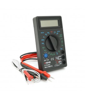Мультиметр ANENG AN-DT830G, измерения: V, A, R, C, функция hFE