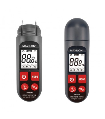 Цифровий вимірювач вологості деревини Mayilon MY-60M