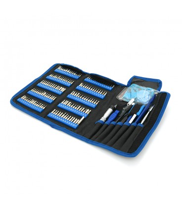 Набір інструментів для ремотна 160-in-1, довжина тримача 88 мм.