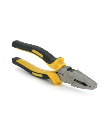 Плоскогубці, чорно-жовті ручки 200х8мм, Blister