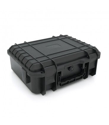 Пластиковый переносной ящик для инструментов (корпус) Voltronic, размер внешний - 342x275x125 мм, внутренний - 315х235х115 мм