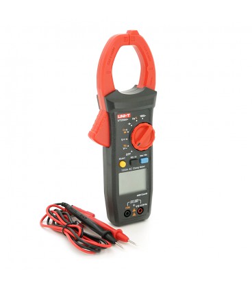 Цифрові струмовимірювальні кліщі UNI-T UT205A+ Вимірювання: V (AC/DC), A (AC), Ω, C, Hz (True RMS). Функції: Data Hold, Max/Min,