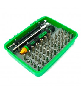 Набор отверток BAKKU BK-3051 (Ручка + 47 насадок), Box