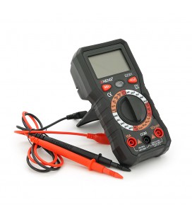 Мультиметр ANENG SZ301 Измерения: V DC/AC, A DC/AC, Ω, C, тест диодов и прозвонка, проверка батареек 1.5V/9V/12V.