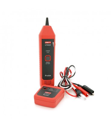 Кабельный тестер и трассоискатель UNI-T UT-682D. Трассировка (≥3000 м), идентификация пар/линий, проверка целостности (обрыв/КЗ)