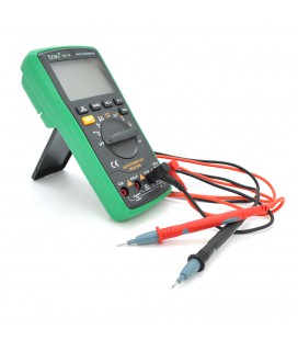 Мультиметр BAKKU BA-28 Измерения: V, A, R, C, F, T (200*130*56) 0.54 кг (180*90*45)