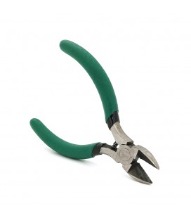Кусачки VOLTRONIC 5-и дюймовые , зеленые ручки, 120х16мм