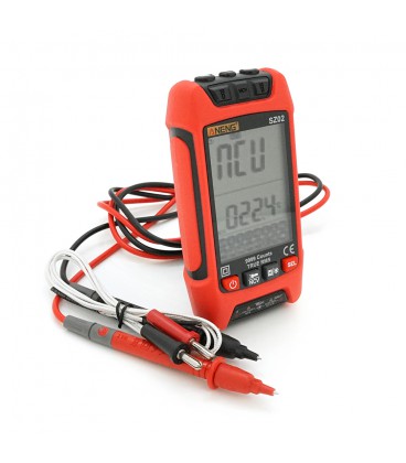 Мультиметр ANENG AN-SZ02, вимірювання: V, A, R, C, T, F