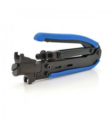 Інструмент Ritar HT-H548 для монтажу компресійних роз'ємів типів  RG-59, RG-6, RG-11, F