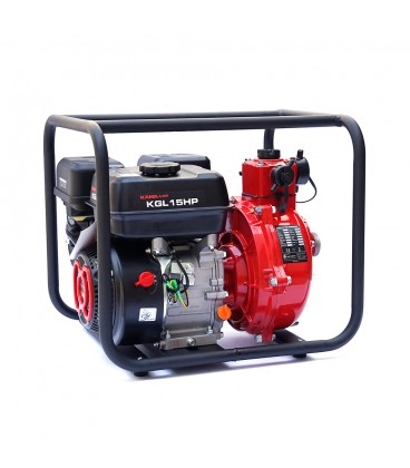 Мотопомпа бензинова KGL15HP, продуктивність 15 м3/година, потужність 7 к.с.