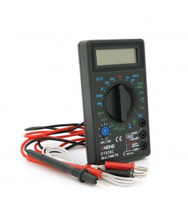 Мультиметр ANENG AN-DT838C, измерения: V, A, R, C, функция hFE