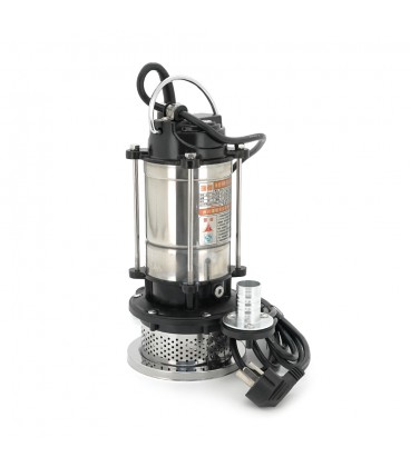 Занурювальний насос, 550W, 220V, до 3 м³/год, підйом до 20 м, 25 мм, нержавіюча сталь, 355х205х185мм, 3,770 кг + перехідник