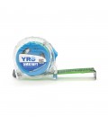 Рулетка YRO 5MX16FT сталева, 5м, прозорий корпус, полотно 25мм, Q12