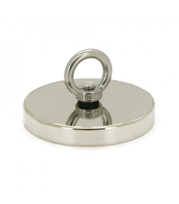 Магніт із кільцем D120, натяг 0-480 кг