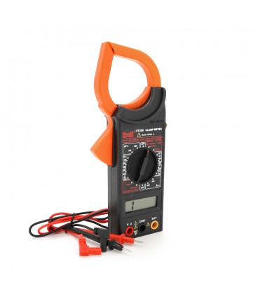 Токовые клещи HAOYUE DT-266 Измерения: V (AC/DC), A (AC), Ω, прозвонка, тест диодов. Функции: Data Hold, автоотключение.
