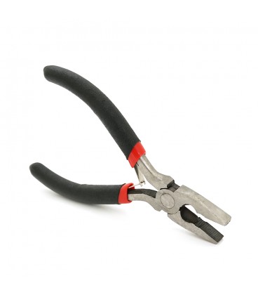 Плоскогубцы Voltronic, 4,5-дюймовые, черно-красные ручки, 120мм