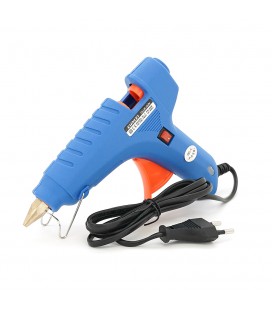 Пистолет клеевой с питанием от 220V XUNLEI YT-2013/11, клей диаметром-11мм, 60W, Blue, Blister