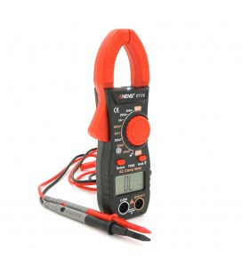 Токові кліщі ANENG ST170 Вимірювання: V (AC/DC), A (AC), Ω, C (NCV). Функції: Data Hold, дзвінки, автовідключення.