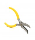 Довгогубці вигнуті, жовта ручка, 125мм, 55гр