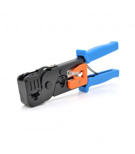Інструмент Merlion 268E (MLT-1) для обжимки RJ-45 (8P8C) та RJ-12/11 (6P6C), Сині Q10