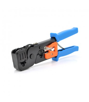 Інструмент Merlion 268E (MLT-1) для обжимки RJ-45 (8P8C) та RJ-12/11 (6P6C), Сині Q10