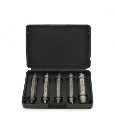 Набір біт екстракторів для викручування саморізів болтів EASY OUT TOOL 5F