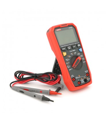 Мультиметр UNI-T UT61E+ Измерения: V, A, R, Hz, C, NCV, True RMS, AC+DC, скважность, прозвонка, тест транзисторов, диодов. USB, 