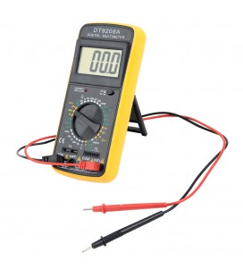 Мультиметр DT-9208A, Вимірювання: V, A, R, C, F, T, 186 х 86 х 41mm, 318г, Q50