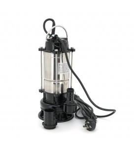 Занурювальний насос, 370W, 220V, до 5 м³/год, підйом до 5 м, 40 мм, нержавіюча сталь, 390х175х190мм, 5.825 кг + перехідник