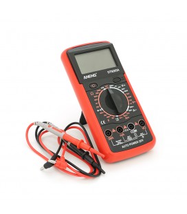 Мультиметр ANENG DT9205A-12, измерения: V, A, R, C, функция hFE