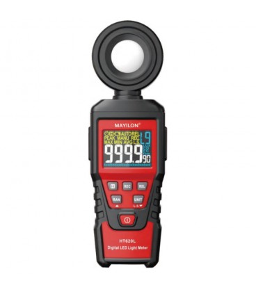 Цифровий експонометр Mayilon HT-620L (люксметр). Вимірювання: Lux (0-200000 лк), Fc (0-20000 фут-кандел).
