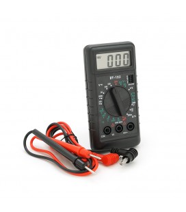 Мультиметр DT-182, Вимірювання: V, A, R, 110г, 100*50*20mm, Q100