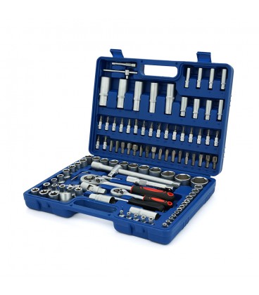 Профессиональный набор инструментов в пластиковом кейсе (108 предметов)