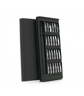 Набор отвертка+биты 24-in-1, длина держателя 88мм, биты S2, пластиковая ручка, Box