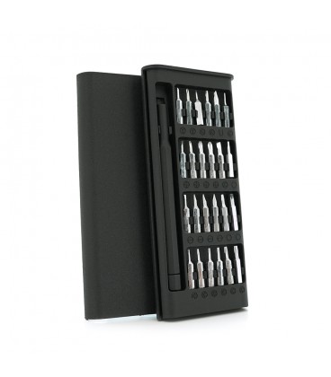 Набор отвертка+биты 24-in-1, длина держателя 88мм, биты S2, пластиковая ручка, Box