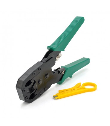 Инструмент Merlion XL-315 для обжимки 4P/6P/8P, зеленые, Q50