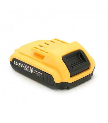 Акумулятор для електроінструменту HILDA, Li-Ion 16,8V, 4*18650, роз'єм зарядки 5,5*2,5 мм, 118*75*50mm (тип Dewalt)