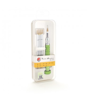 Набір викруток BAKKU BK-3315 (ручка + torx T2, torx T3, orx T4, torx T5, orx T6, хрест +1.2 мм, хрест +1.8 мм, Y-тип Y2.0 мм, п'