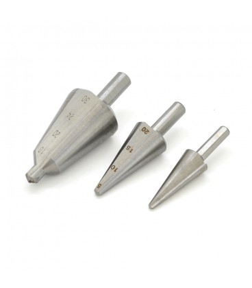 Набор свёрл YOSO конусных HSS 3-14, 8-20, 16-30мм (упавковка пакет)