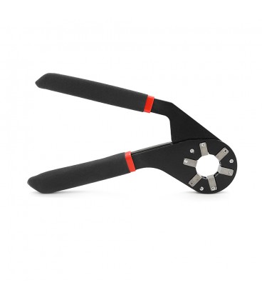 Універсальний ключ 6-пелюстковий, 12-20мм, 0.327kg，19.3*12*2cm, black. blister