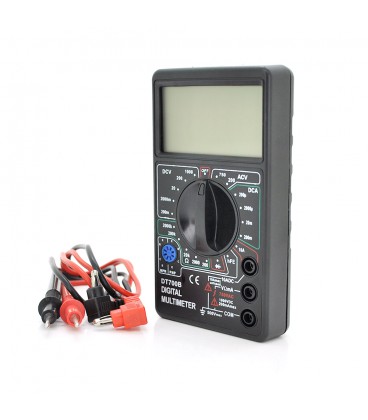 Мультиметр DT-700B, Вимірювання: V, A, R, T, 126г, 125*68*25mm, Q100