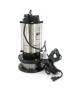 Занурювальний насос, 1500W, 220V, до 4 м³/год, підйом до 30 м, 25мм, нержавіюча сталь, 410х200х230 мм, 11.5 кг. + перехідник