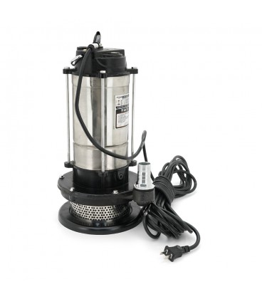 Занурювальний насос, 1500W, 220V, до 4 м³/год, підйом до 30 м, 25мм, нержавіюча сталь, 410х200х230 мм, 11.5 кг. + перехідник