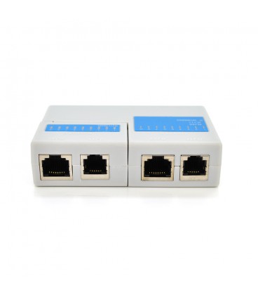 Кабельний тестер Merlion ML7123 RJ45 / RJ12 (без батарейки в комплекті) Q100